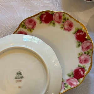 Crisantemo vintage Rosenthal RC, doratura in oro