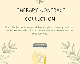 Therapy Contract Template: Counselling Agreement, UK BACP (PDF)