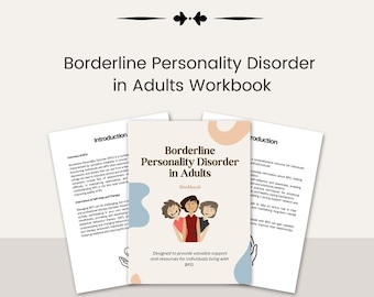 BPD Workbook for Adults: Self-Help & Coping Strategies (PDF)