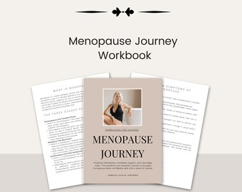 Menopause Journey Workbook: Symptom Tracker & Planner (PDF)