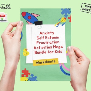 Activités de bien-être mental pour les enfants : anxiété, estime de soi, frustration (PDF)