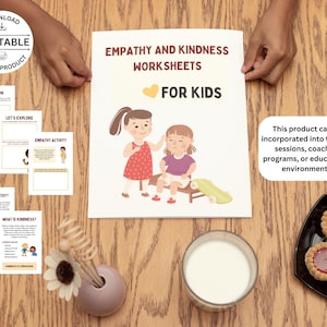 Empathy and Kindness Worksheets For Kids | Therapeutic Toolkit | Classroom Activity | School Resource | Therapy Tools | Children Worksheet |
