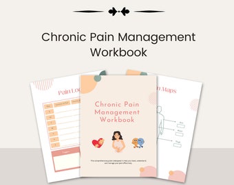 Chronic Pain Management Workbook: Symptom Tracker (A4, US Letter PDF)