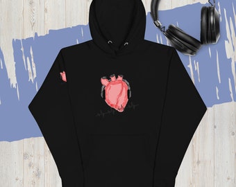 Unisex Hoodie, Great music comes from the heart and is felt in the heart, Let your Passion & Creativity show. Love Music, creative