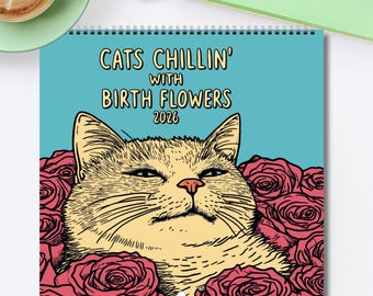 Katten Kalender 2026 - Katja Rub - Galerie Chat Noir