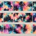 25 Seamless Watercolor Splash Pattern, Digital Paper Pack, Dark ...