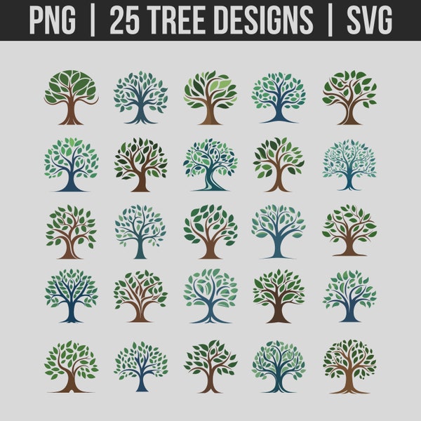 tree of life svg, tree line svg, pine tree png, Tree Bundle Svg, Tree Vector, Tree Svg, family tree png, oak tree clipart, pine tree clipart