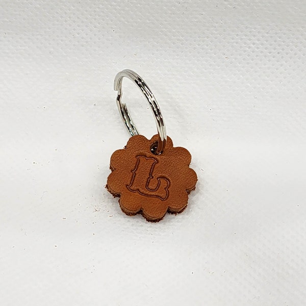 Custom Leather Keychain Accessory