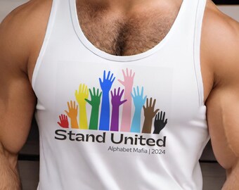 Camiseta Stand United Pride / Concienciación LGBTQ, Derechos Humanos
