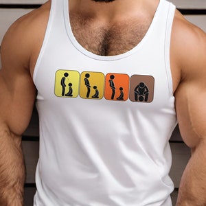 Raunchy 4-Sport Allstar Tank - Dirty Pig - Water Sports - Facesitting - Rim Chair - Bad Boy - Sub - Toilet Slave - Cumdump - Adult Humor