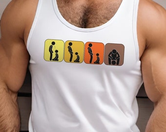 Raunchy 4-Sport Allstar Tank - Dirty Pig - Water Sports - Facesitting - Rim Chair - Bad Boy - Sub - Toilet Slave - Cumdump - Adult Humor