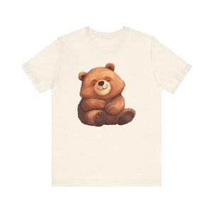 Lovable Bear Graphic Tee: Soft Pride Apparel image 6
