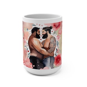 Gay Valentine: Blossoming Love Mug
