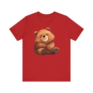Lovable Bear Graphic Tee: Soft Pride Apparel image 10
