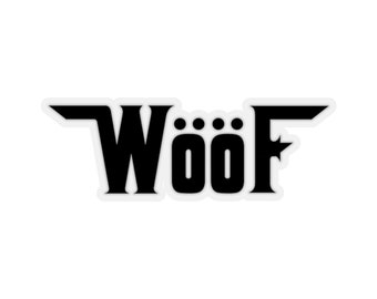WööF Kiss-Cut-stickers