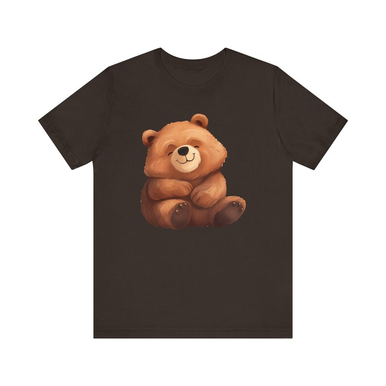 Lovable Bear Graphic Tee: Soft Pride Apparel image 5