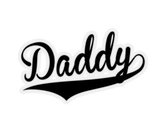 Papa Kiss-Cut-stickers