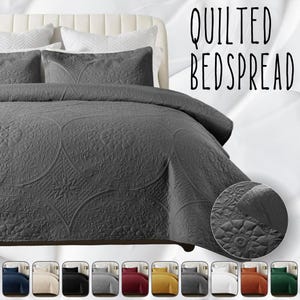 Bedspread 3-Piece Oversize King Bedspread Coverlet Set Quilt Set Comforter Cover Set Quilted Bedspread Twin Full King Size Bedding Sets
