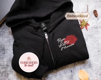 Run Little Mouse Sweatshirt, Haunting Adeline Shirt, Dark Romance Merch, Smut Reader, Women's Book Lover Gift, Rose Skeleton Comfort Shirt
