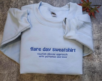Flare Day Shirt, Chronic Illness Shirt, Invisible Illness Shirt, Spoonie Shirt, POTS, EDS,Chronic Pain, Rare Disease Awareness,PCOS shirt