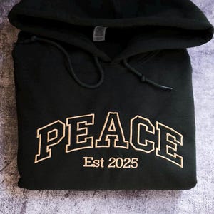Custom Embroidered Varsity Crewneck - Embroidery Crewneck- Custom Embroidery - Personalized Sweatshirt - Embroidered Sweatshirt, mom gift
