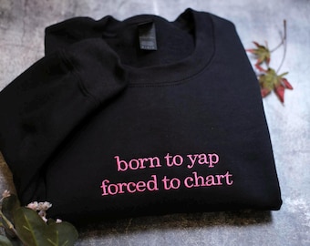 Born to Yap Forced to Chart Shirt, Funny Nurse Shirt, Nurse Department Shirt, Graduation Gift for Nurse, Funny Nurse Gifts, Comfort Colors®