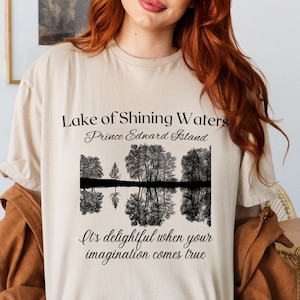 Anne Of Green Gables Shirt Anne Shirley Gilbert Blythe Bookish Shirt Kindred Spirits Cottagecore Shirt Wild Flower Shirt Light Academia