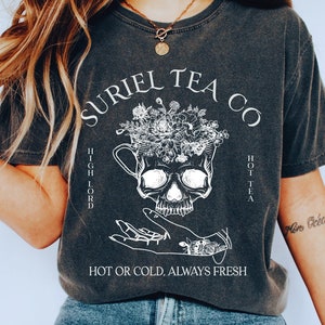 Suriel Tea Co Shirt, Acotar Tea Sweater, Bookish Sweat, Sarah J Maas Shirt, A Court Of Thorns And Roses Sweatshirt