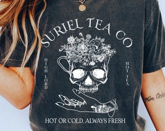 Suriel Tea Co Shirt, Acotar Tea Sweater, Bookish Sweat, Sarah J Maas Shirt, A Court Of Thorns And Roses Sweatshirt