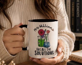 Personalised Chemistry Mug, Chemistry Mug,  Personalised Chemistry Teacher Mug , Chemistry Student Mug, Science Teacher Gift,  Bio-Science