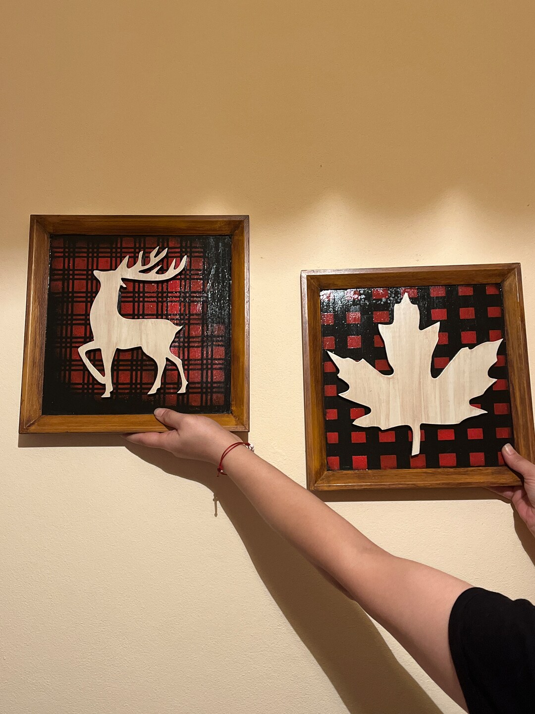 Custom Wooden Handmade Wall Decor Canada Etsy