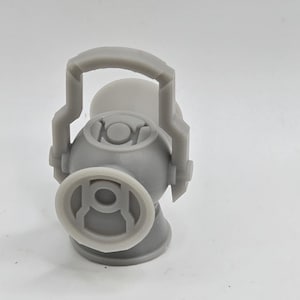 Custom 3d Printed Classified Legends Compatible Comic Multiverse Red Lantern Power Battery  1/12 1-10 Scale