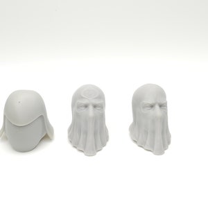 Custom 3d Printed Classified Legends Compatible Comic Multiverse ARAH Style Snake Squad Commander Helmet/Hood Head 1:12 6&quot; Scale.