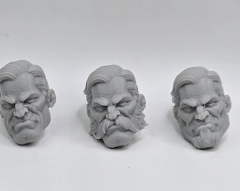 Custom 3d Resin Printed Comic Multiverse Heads Fits 1.0 Mythic Legions Figures 1-12 1-10 Scale - Dex Ironstride Head