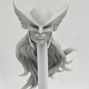 Custom 3d Printed Compatible Classified Legends Comic Multiverse Girl Hawk Golden Age Hall Heads 1/12 1-10 Scale