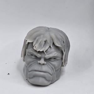 Figura de acción de leyendas clasificadas impresa en 3D personalizada, compatible con cómics multiversos, cabeza verde enojada inmortal, escala 1/12 (1-10)