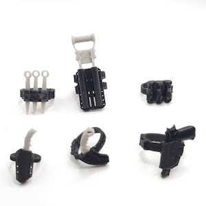 Custom 3d Printed Classified Legends Compatible Comic MultiverseFlexible Leg Accessories 1:12 6&quot; Scale Custom Fodder