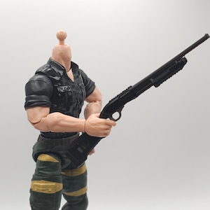 Custom 3d Printed  Classified Legends Compatible Comic Multiverse Rem 870 Shotgun 1:12 6" Scale.