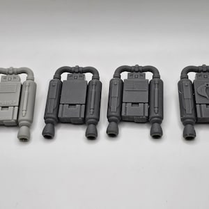 Custom 3d Printed Compatible Classified Legends Comic Multiverse Cobra Jump Jetpack(s) 1:12 6" Scale. (Message for Other Scales)
