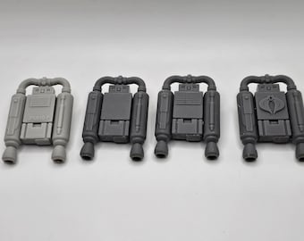 Custom 3d Printed Compatible Classified Legends Comic Multiverse Cobra Jump Jetpack(s) 1:12 6&quot; Scale. (Message for Other Scales)