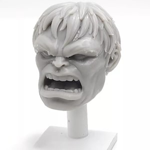 Figura de acción de Harrison, el hombre verde inmortal, con cabeza gritadora, impresa en 3D personalizada, compatible con cómics multiverso, escala 1/12 (1-10)