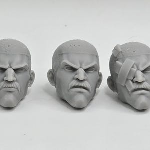 Custom 3d Printed Classified Legends Compatible Comic Multiverse Unbeatable Teen Viltrumites Thragg Heads 1/12 1-10 Scale Fodder