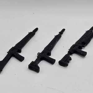 Custom 3d Printed Compatible Classified Legends Comic Multiverse ARAH Cartoon XMLR Rifles  1:12 6&quot; Scale.