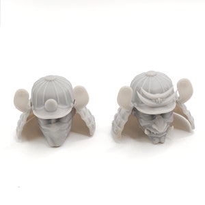 Custom 3d Printed Classified Legends Compatible Comic Multiverse Ninja Force Samurai Demon Samurai Head 1:12 6&quot; Scale.