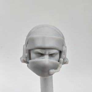 Cabeça de operador COD4 personalizada impressa em 3D compatível com lendas classificadas em quadrinhos Multiverse 1/12 1-10 escala forragem personalizada