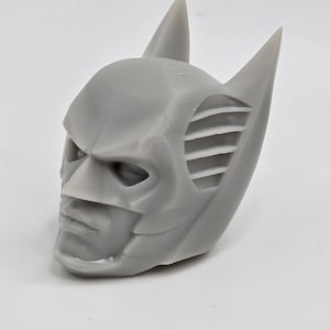 Custom 3d PrintedClassified Legends Compatible Comic Multiverse Man Bat Vigilante Kilmer Sonar Head 1/12 1-10 Scale Custom Fodder