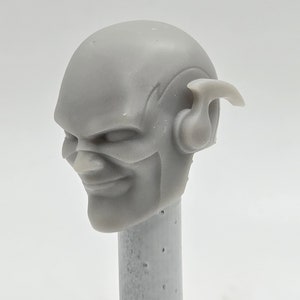 Custom 3d Printed Classified Legends Compatible Comic Multiverse Wally West Speed Man Heads 1/12 1-10 Scale