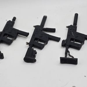 Custom 3d Printed Folded Vector Toy Rifles 1:12 6&quot; Scale. (Message for Other Scales)