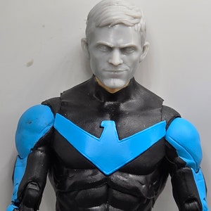 Custom 3d Printed Classified Legends Compatible Comic Multiverse Ben Poindexter Bullseye Head 1:12 6&quot; Scale.