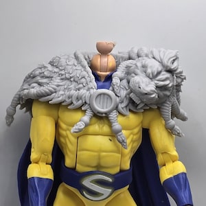 Custom 3d Printed Classified Legends Compatible Comic Multiverse Unbeatable Teen Viltrumites Thragg Cloak 1/12 1-10 Scale Fodder